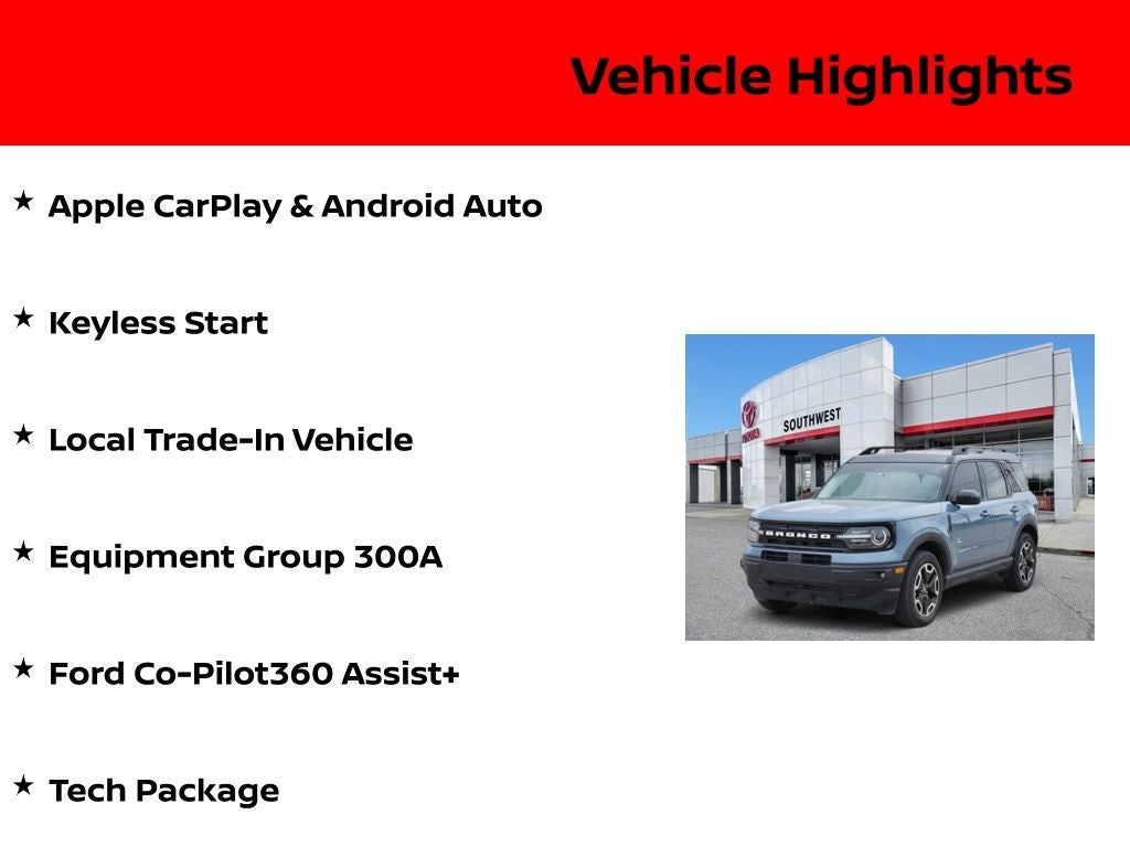 2024 Ford Bronco Sport Outer Banks
