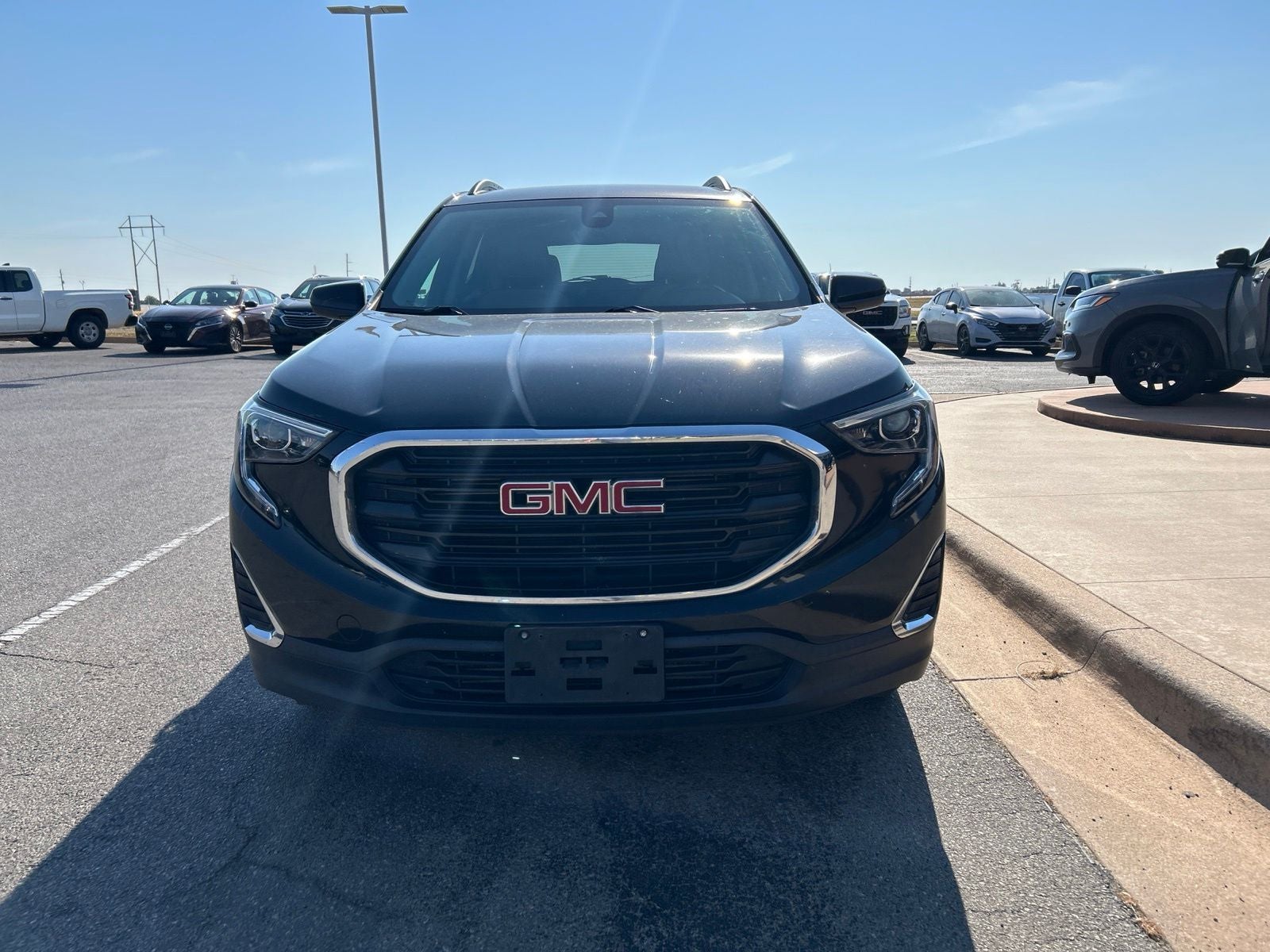 Used 2021 GMC Terrain SLE with VIN 3GKALMEV2ML375599 for sale in Lawton, OK