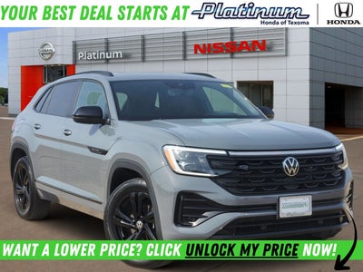 2025 Volkswagen Atlas Cross Sport 2.0T SEL R-Line Black