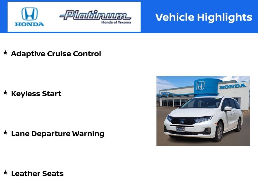 2025 Honda Odyssey Touring