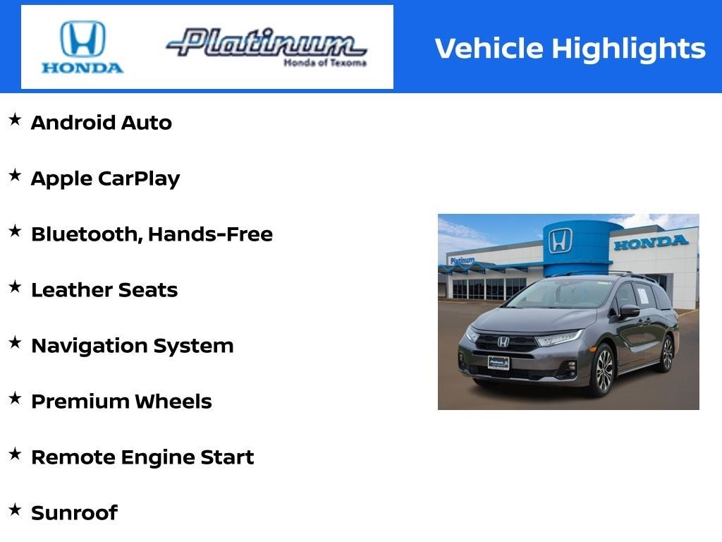 2025 Honda Odyssey Elite