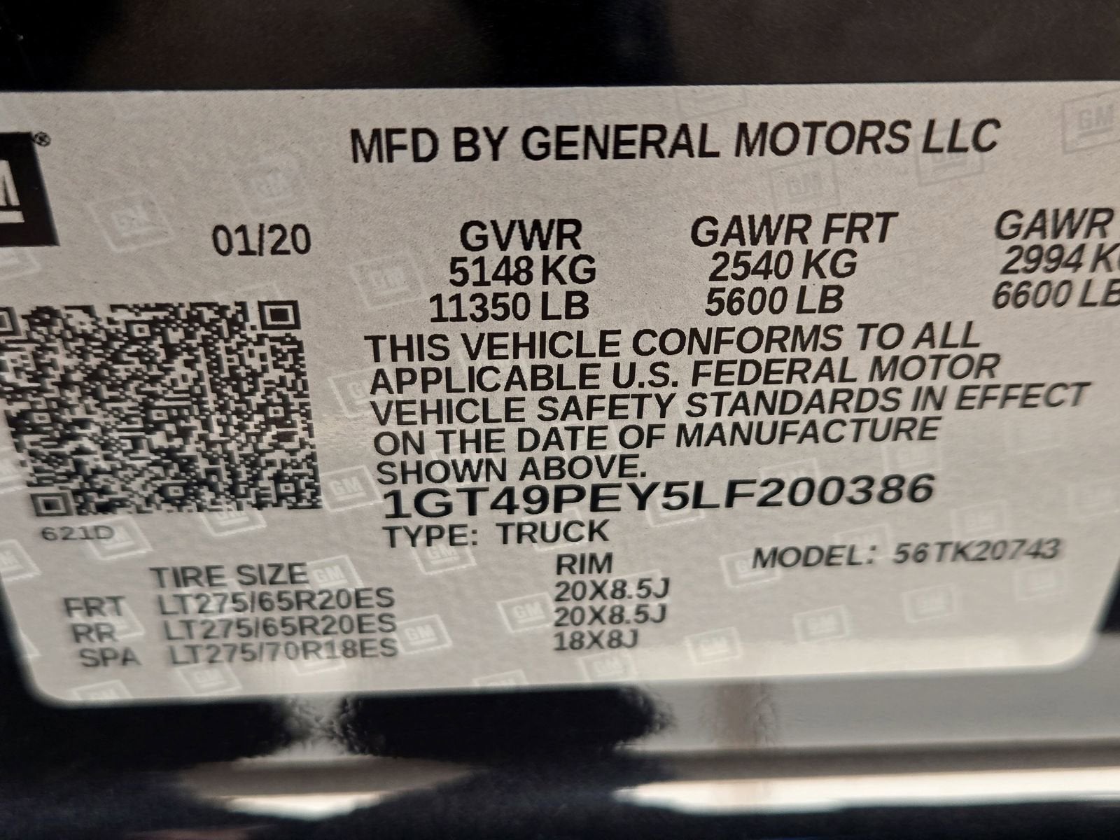 2020 GMC Sierra 2500 HD AT4