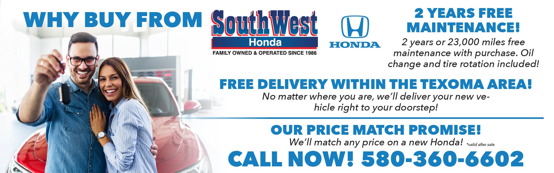 Why Buy from Southwest Honda