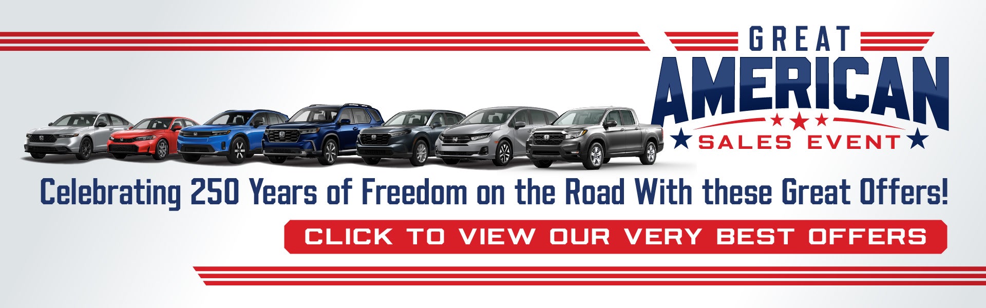 Great American Drive Sales Event!