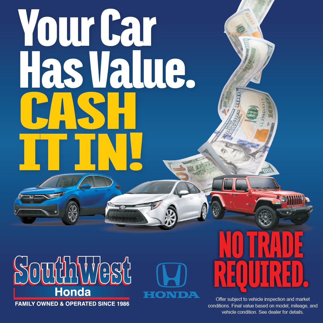 YOUR CAR HAS VALUE... CASH IT IN!